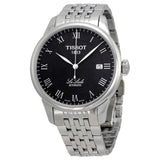 Tissot Le Locle Automatic Black Dial Silver Steel Strap Watch For Men - T41.1.483.53