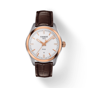 Tissot PR 100 Lady Diamonds Watch For Women - T101.210.26.036.00