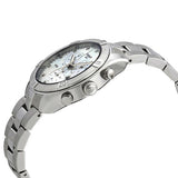 Tissot PR 100 Sport Chic Chronograph Diamonds Mother of Pearl Dial Silver Steel Strap Watch for Women - T101.917.11.116.00