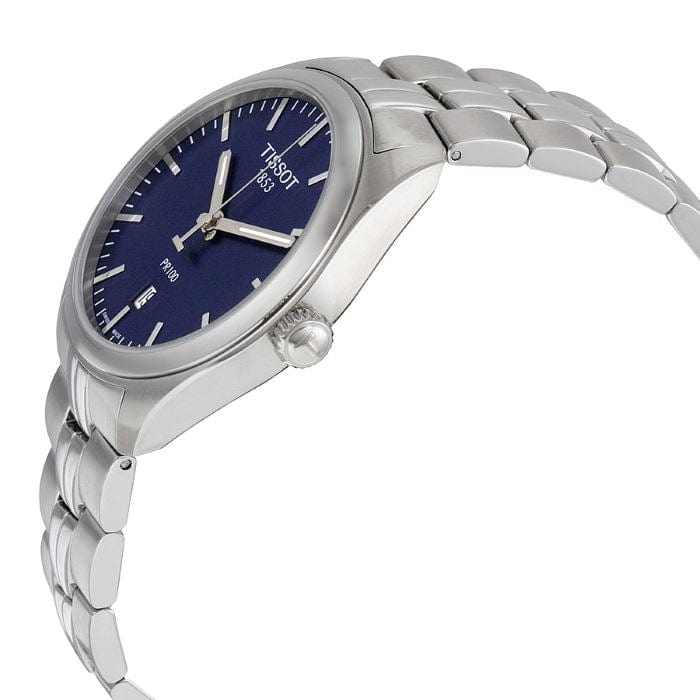 Tissot PR 100 Sport Chic 39mm Blue Dial Watch For Men - T101.410.11.041.00