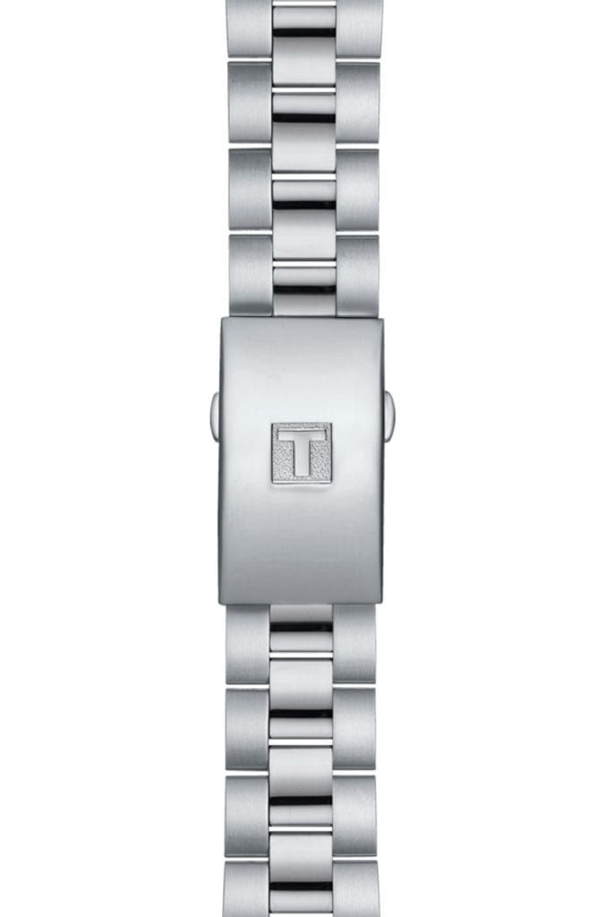 Tissot PR 100 Sport Chic Chronograph Diamonds Mother of Pearl Dial Silver Steel Strap Watch for Women - T101.917.11.116.00