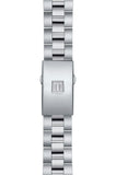 Tissot PR 100 Sport Chic Chronograph Diamonds Mother of Pearl Dial Silver Steel Strap Watch for Women - T101.917.11.116.00