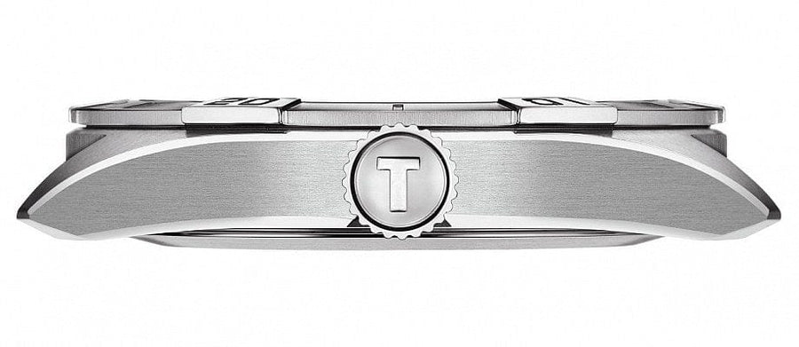Tissot PR 100 Sport Silver Dial Brown Leather Strap Watch For Men - T101.610.16.031.00