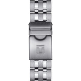 Tissot PRC 200 Chronograph White Dial Silver Steel Strap Watch For Men - T055.417.11.017.00
