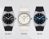 Tissot PRX 40 White Dial White Rubber Strap Watch For Men -  T137.410.17.011.00