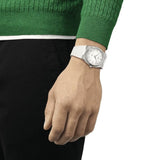 Tissot PRX 40 White Dial White Rubber Strap Watch For Men -  T137.410.17.011.00