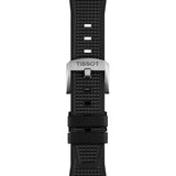 Tissot PRX Black Dial Black Rubber Strap Watch For Men - T137.410.17.051.00
