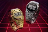 Tissot PRX Digital Quartz Gold Dial Gold Steel Strap Watch for Men - T137.463.33.020.00