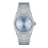 Tissot PRX Light Blue Dial Silver Steel Strap Watch For Women - T137.210.11.351.00