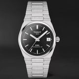 Tissot PRX Powermatic 80 Black Dial Silver Steel Strap Watch for Men - T137.207.11.051.00