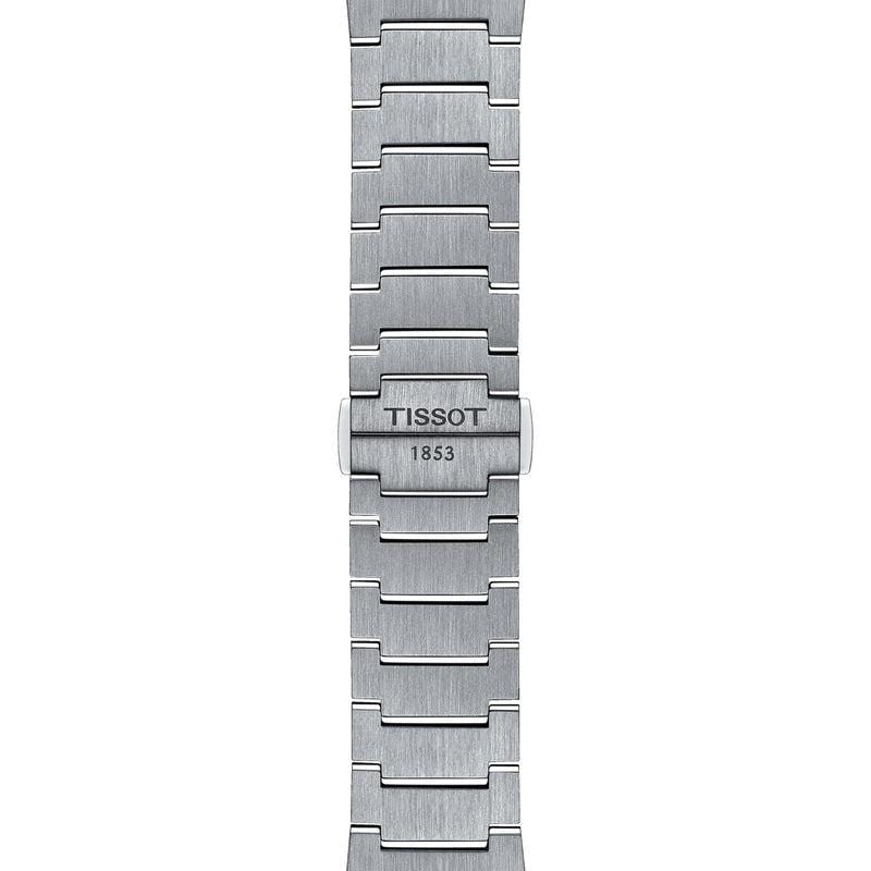 Tissot PRX Powermatic 80 Black Dial Silver Steel Strap Watch For Men - T137.407.11.051.00
