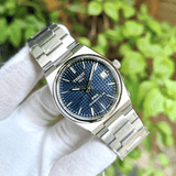 Tissot PRX Powermatic 80 Blue Dial Silver Steel Strap Watch for Men - T137.207.11.041.00