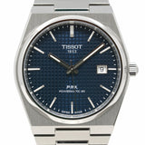 Tissot PRX Powermatic 80 Blue Dial Silver Steel Strap Watch For Men - T137.407.11.041.00