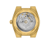Tissot PRX Powermatic 80 Gold Dial Gold Steel Strap Watch for Men - T137.207.33.021.00