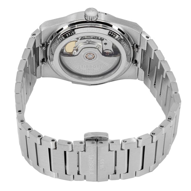 Tissot PRX Powermatic 80 Green Dial Silver Steel Strap Watch for Men - T137.207.11.091.00