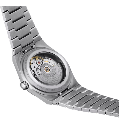 Tissot PRX Powermatic 80 Green Dial Silver Steel Strap Watch for Men - T137.207.11.091.00