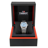 Tissot PRX Powermatic 80 Ice Blue Dial Silver Steel Strap Watch for Men - T137.207.11.351.00
