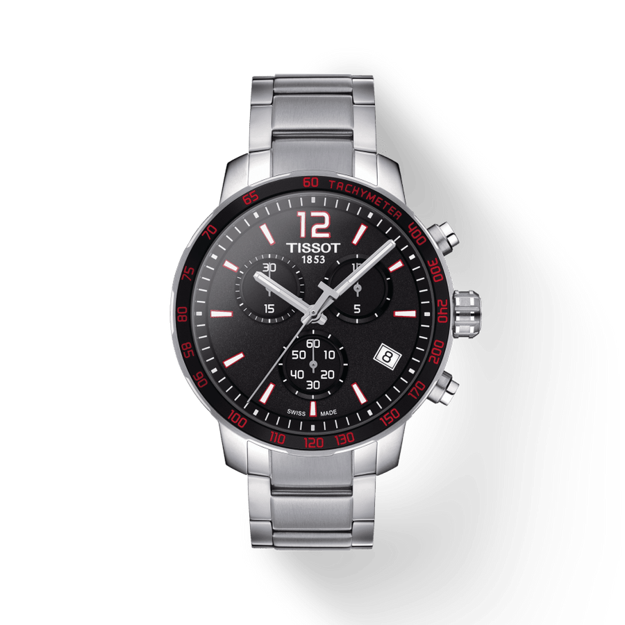 Tissot Quickster Chronograph Quartz Watch For Men - T095.417.11.057.00