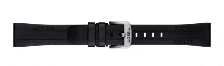 Tissot Seastar 1000 Black Dial Black Rubber Strap Watch For Men - T120.410.27.051.00