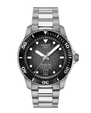 Tissot Seastar 1000 Black Dial Silver Steel Strap Watch For Men - T120.410.11.051.00