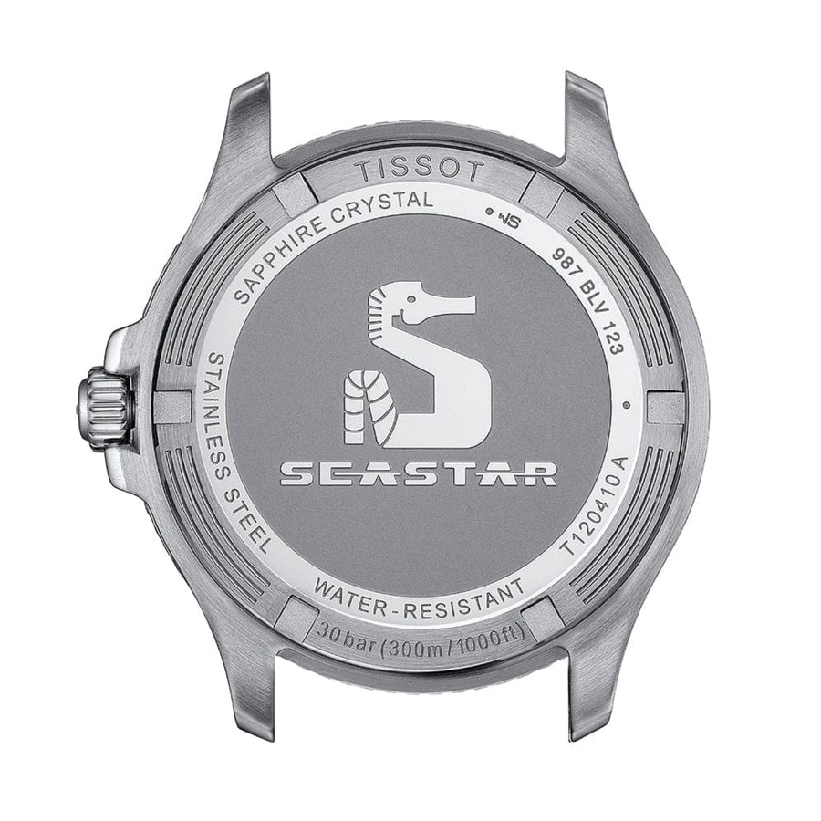 Tissot Seastar 1000 Black Dial Two Tone Steel Strap Watch For Men - T120.410.22.051.00
