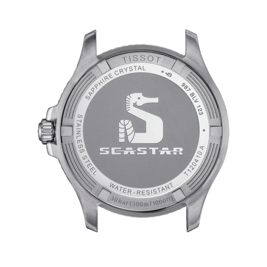 Tissot Seastar 1000 Blue Dial Silver Steel Strap Watch For Men - T120.410.11.041.00