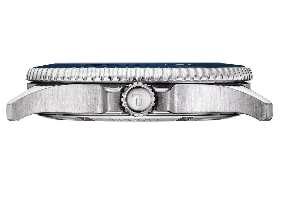 Tissot Seastar 1000 Blue Dial Silver Steel Strap Watch For Men - T120.410.11.041.00