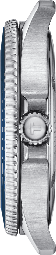 Tissot Seastar 1000 Blue Dial Silver Steel Strap Watch For Men - T120.410.11.041.00