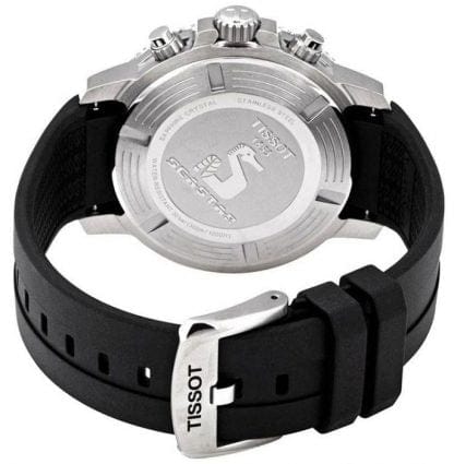 Tissot Seastar 1000 Chronograph Black Dial Black Rubber Strap Watch For Men - T120.417.17.051.00
