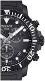 Tissot Seastar 1000 Chronograph Black Dial Black Rubber Strap Watch For Men - T120.417.37.051.02