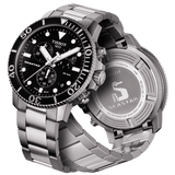 Tissot Seastar 1000 Chronograph Black Dial Silver Steel Strap Watch For Men - T120.417.11.051.00