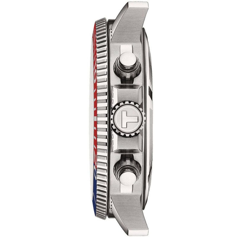 Tissot Seastar 1000 Chronograph Blue Dial Silver Steel Strap Watch For Men - T120.417.11.041.03