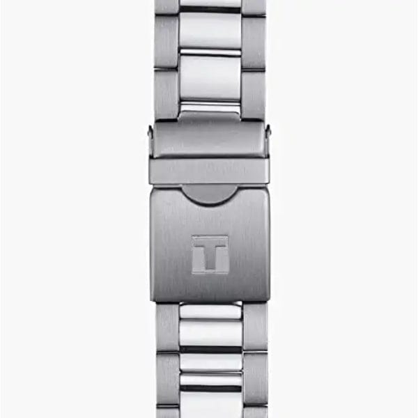 Tissot Seastar 1000 Chronograph Driver Blue Dial Silver Steel Strap Watch For Men - T120.417.11.041.01