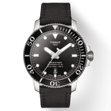 Tissot Seastar 1000 Powermatic 80 Black Dial Black Nylon Strap Watch For Men - T120.407.17.051.00