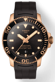 Tissot Seastar 1000 Powermatic 80 Black Dial Black Rubber Strap Watch for Men - T120.407.37.051.01