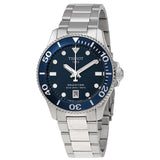 Tissot Seastar 1000 Lady Blue Dial Silver Steel Strap Watch For Women - T120.210.11.041.00