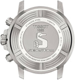 Tissot Seastar 1000 Chronograph Green Dial Silver Steel Strap Watch For Men - T120.417.11.091.01