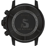 Tissot Seastar 1000 Chronograph Black Dial Black Silicone Strap Watch For Men - T120.417.37.051.02