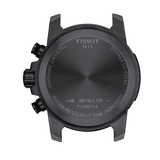 Tissot Supersport Chrono Black Dial Beige Nylon Strap Watch For Men - T125.617.37.051.01
