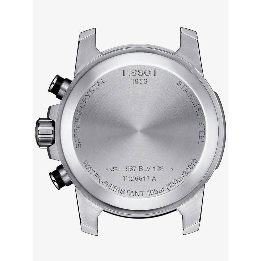Tissot Supersport Chrono Black Dial Black Nylon Strap Watch for Men - T125.617.17.051.02