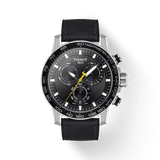 Tissot Supersport Chrono Black Dial Black Nylon Strap Watch for Men - T125.617.17.051.02