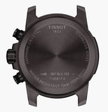 Tissot Supersport Chrono Black Dial Brown Leather Strap Watch for Men - T125.617.36.051.01