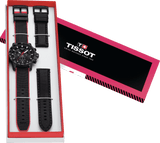 Tissot Supersport Chrono Giro D'Italia Black Dial Black Nylon Strap Watch for Men - T125.617.37.051.00