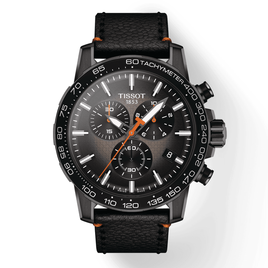 Tissot Supersport Chrono Grey Dial Black Nylon Strap Watch For Men - T125.617.36.081.00
