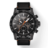 Tissot Supersport Chrono Grey Dial Black Nylon Strap Watch For Men - T125.617.36.081.00