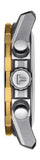 Tissot Supersport Chrono Black Dial Silver Steel Strap Watch For Men - T125.617.21.051.00