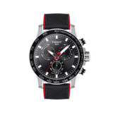 Tissot Supersport Vuelta Special Edition Chrono Black Dial Black Nylon Strap Watch for Men - T125.617.17.051.01