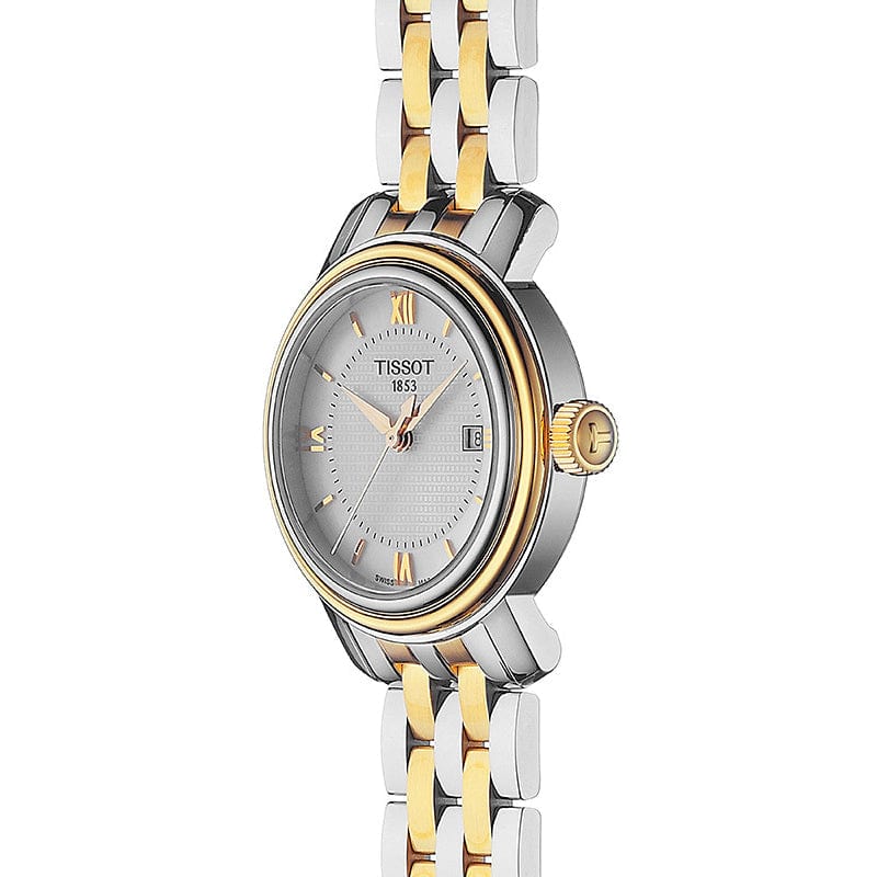 Tissot T Classic Bridgeport Lady White Mother of Pearl Dial Watch For Women - T097.010.22.118.00