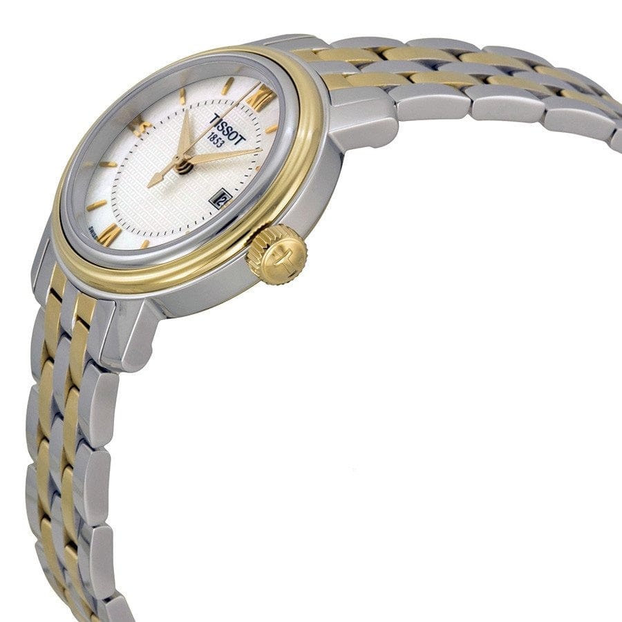 Tissot T Classic Bridgeport Lady White Mother of Pearl Dial Watch For Women - T097.010.22.118.00