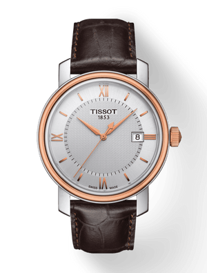 Tissot T Classic Bridgeport Silver Dial Watch For Men - T097.410.26.038.00